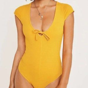 Urban Outfitters Yellow Bodysuit